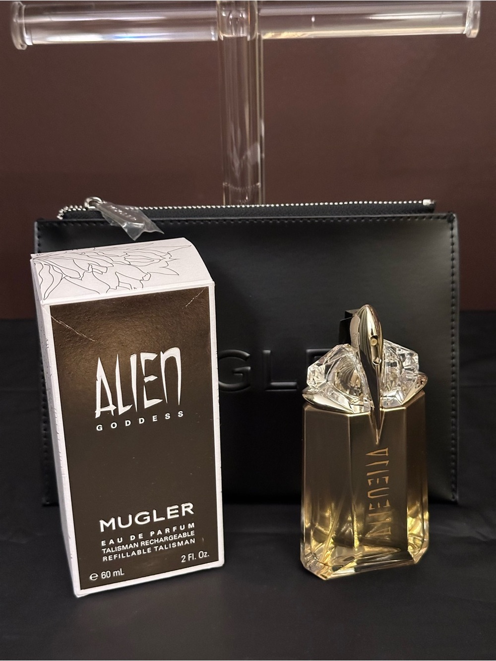 Mugler Alien Goddess Perfume + Mugler Pouch
